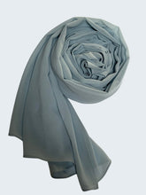 Load image into Gallery viewer, Premium Chiffon Hijab - Dusty Blue