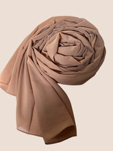 Load image into Gallery viewer, Premium Chiffon Hijab -Beige