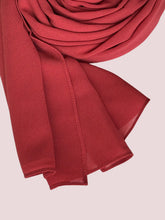 Load image into Gallery viewer, Premium Chiffon Hijab - Red