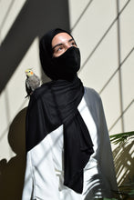 Load image into Gallery viewer, Jersey Hijab - black