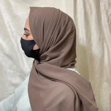 Load image into Gallery viewer, Premium Chiffon Hijab - Light Brown