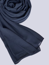 Load image into Gallery viewer, Premium Chiffon Hijab - Navy
